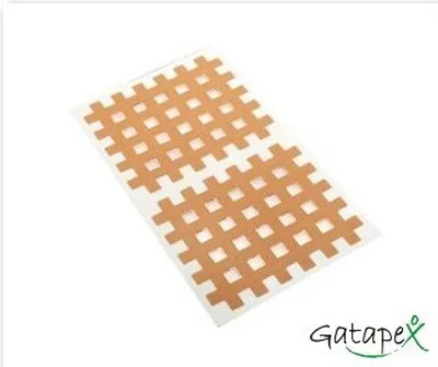 Produktbild von Gatapex Akupunkturpflaster beige (2 Gittertapes, 4,4 cm x 5,2 cm)