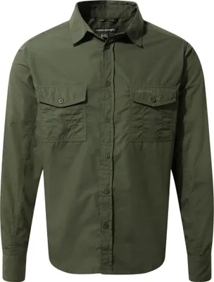 Image de Craghoppers - Chemise "Kiwi" pour homme CG1500 (2XL) (Cèdre-Vert)