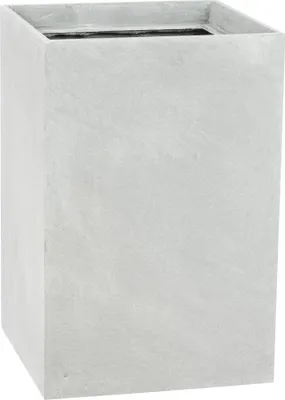 Zdjęcie produktu dla Donica Z Włókna Szklanego D100C Szary beton Z wkładem SWIP 17 l