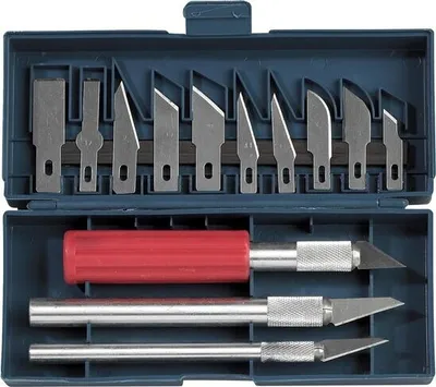 Produktbild von Präzisionsmesser mit handlichem Aluminiumgriff