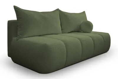 Produktbild von Kaiser Möbel Dreisitziges Sofa PIANO mit Schlaffunktion Olive