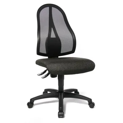 Produktbild von Topstar Bürostuhl Open Point P, OP100 G22 Stoff anthrazit, Gestell schwarz