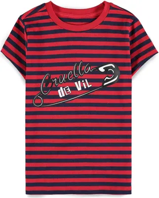 Produktbild von Disney - Cruella Girls Short Sleeved T-shirt - 110/116
