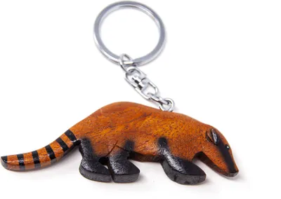 Immagine prodotto di Portachiavi in legno - coati