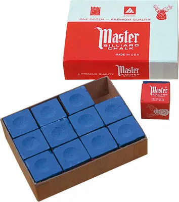 Produktbild von Master Billardqueue-Kreide "Master" blau 12 St.