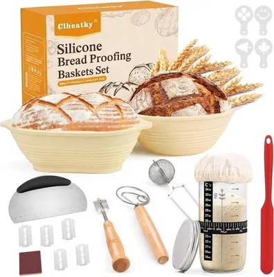 Obrázek produktu pro Košík na pečení chleba – z rákosu – určený k pečení chleba