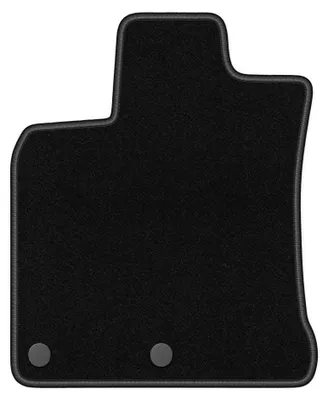 Immagine prodotto di Tappetino guidatore in moquette per Nissan Qashqai I J10 2006-2013 (crossover) – 1 pezzo, nero, su misura – Wielganizator BASIC
