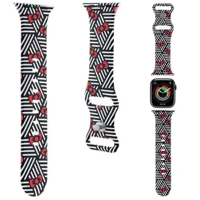 Produktbild von Hello Kitty Hkawmsdiezk Apple Watch 38/40/41mm Gurt    One Size