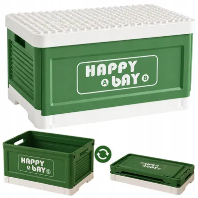 Produktbild von Organizer Für Bausteine Spielzeugbox Klappbar Auf Rollen Lego Duplo