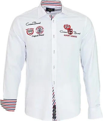 Produktbild von Brandneu Designer Hemd CARISMA Weiß uni CRM8004 L