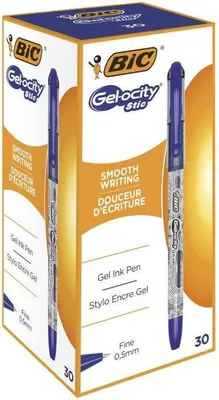 Immagine prodotto di BIC CEL1010265 penna gel Penna in gel retrattile Fine Blu 30 pz