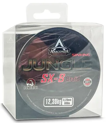 Produktbild von Anaconda Schnur Jungle SX-8 Braid Länge 600m ø0,20mm