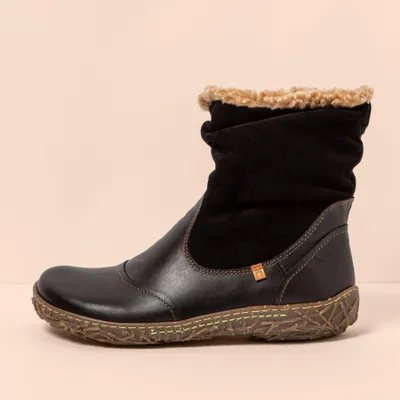 Image de El Naturalista Bottines pour Femme N758 SOFT NAPPA BLACK/ NIDO Couleur Noir