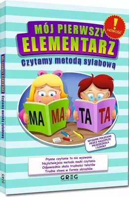 Immagine prodotto di Mój pierwszy elementarz - czytamy metodą sylabową