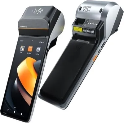 Produktbild von V3H -  6.75" Display, Android 13 GMS, 58mm Bondrucker + Labeldrucker, microSD Slot, 4G, NFC, Fingerprint, 2D Barcodescanner ***inkl. Holster***