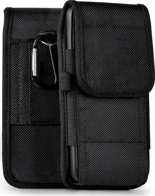 Produktbild von moex® Agility Case kompatibel mit Realme 7 Pro - Handy Gürteltasche, Schwarz