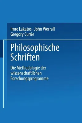 Produktbild von Die Methodologie der wissenschaftlichen Forschungsprogramme
