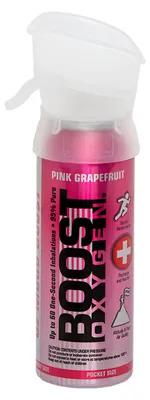 Obrázok produktu pre Boost Oxygen – doplnkový kyslík v plechovke, príchuť ružový grep, malá, 3 litre