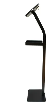 Produktbild von SYSTEM-S Boden Ständer 120 cm 360° drehbar 180° neigbar Halterung abschließbar für iPad 10.2" 9 8 7