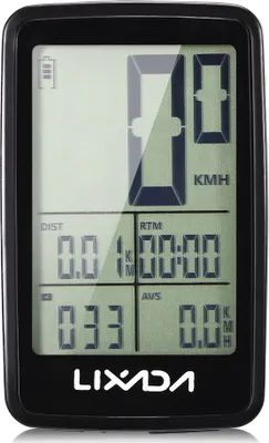 Produktbild von Lixada USB Wiederaufladbare Wireless Fahrrad Radfahren Computer Fahrrad Tachometer Kilometerzaehler