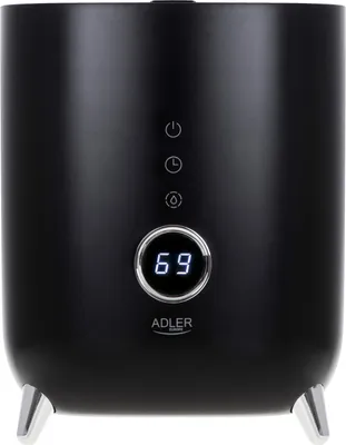 Immagine prodotto di Adler | AD 7972 | Humidifier | 23 W | Water tank capacity 4 L | Suitable for rooms up to 35 m² | Ultrasonic | Humidification capacity 150-300 ml/hr | Black