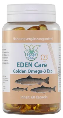 Produktbild von VITARAGNA Golden Omega-3 Fischöl 60 Kapseln EPA DHA 90 g