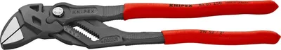 Produktbild von Knipex 86 01 250, Schwarz, Rot, Edelstahl, Schwedische Rohrzange, Rot, 4 cm, Chrom-Vanadium-Stahl, Chrom-Vanadium-Stahl