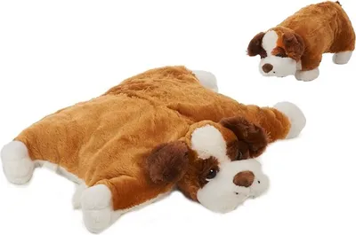 Produktbild von Kuschelkissen Nackenrolle  Hund  55cm Plüschtier