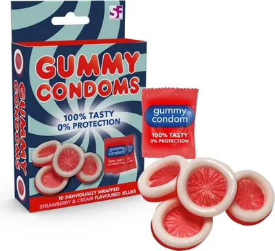 Zdjęcie produktu dla Gummy Condoms Candy White