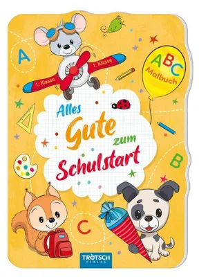 Produktbild von TRÖTSCH - ABC-Malbuch Zum Schulstart Tierfreunde