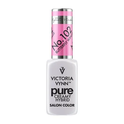 Obrázok produktu pre Hybridný gél lak PURE CREAMY HYBRID 102 Butterfly Wings, 8 ml