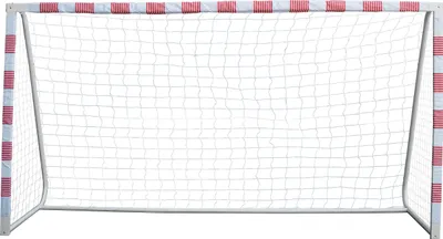Produktbild von Sandora 22100 Fußballtor Volley L 300x160x90 rot/weiß