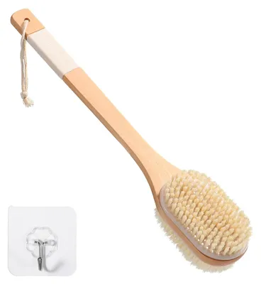Produktbild von Blendura Rückenbürste Dusche 43 cm, Nass & Trocken, Körperbürste mit weichen & festen Borsten