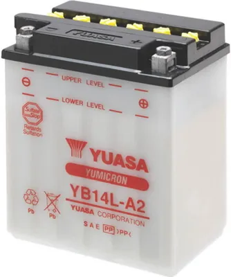 Productafbeelding van Yuasa YB14L-A2 batterij, 12V/14Ah