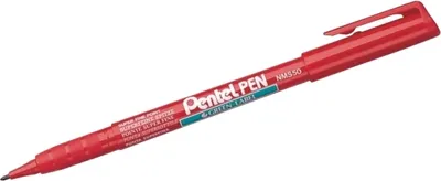 Produktbild von Pentel NMS50, Rot, Feine Spitze, Rot, 2 mm, 1 mm, 1 Stück(e)
