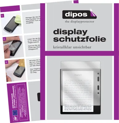 Obrázok produktu pre 2x ochranná fólia pre Amazon Kindle Oasis (2019) priehľadná ochranná fólia displeja dipos
