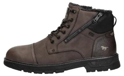 Produktbild von Mustang Veterschoenen Hoog  Veterschoenen Hoog - donkerbruin - Maat 42