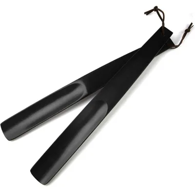 Obrázek produktu pro Dřevěná obuvníku, dlouhá 38 cm, černá, 2 kusy
