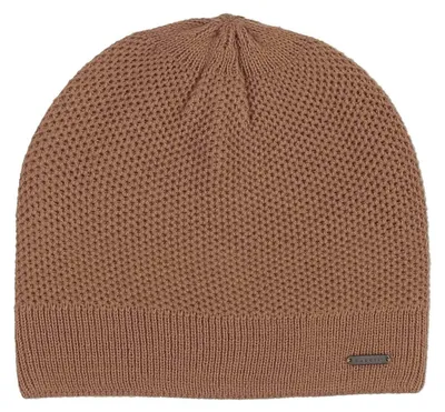 Produktbild von bugatti Mütze Jersey Knit Beanie Camel hellbraun