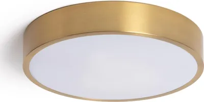 Produktbild von LED-Deckenleuchte 18W Rund Metall Ø300 mm CCT Wählbar Haydn Gold