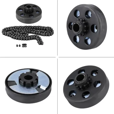 Zdjęcie produktu dla Sprzęgło odśrodkowe z otworem 3/4" i 12 zębami #35 Zestaw śrub łańcuchowych do gokartów Mini Bike 6.5HP