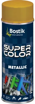 Produktbild von Metallic Sprühfarbe Gold Glänzend 400 ml Acryl Lack Spray UV-beständig für Innen & Außen