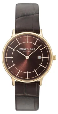 Produktbild von Kenneth Cole New York Damen Uhr Armbanduhr Leder KC15057001