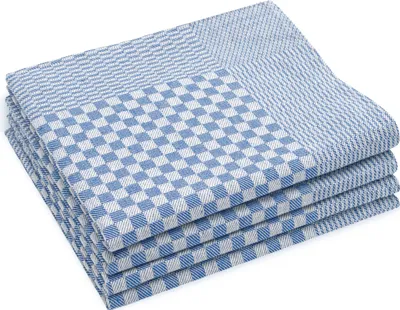 Produktbild von 4er Set Grubentücher / Geschirrtücher, 100% Baumwolle, 54x100 cm, 215 g/qm
