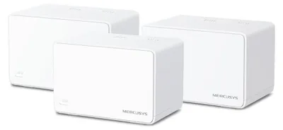 Produktbild von TP-Link Halo H3000X, Weiß, Intern, Mesh-System, Dual-Band (2,4 GHz/5 GHz), Wi-Fi 6 (802.11ax), 2402 Mbit/s