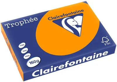 Immagine prodotto di Carta multifunzione Clairalfa Troph'e, A3, arancione