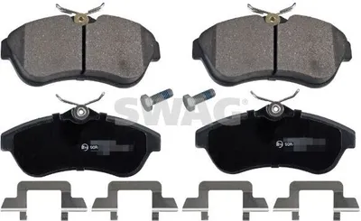 Produktbild von SWAG Bremsbeläge Satz Vorne Bremsklötze für CITROËN C3 I Schrägheck (FC, FN) 64 91 6591