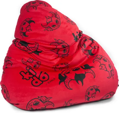 Obrázok produktu pre Kido By Diablo detský beanbag s výplňou herné kreslo Beanbag farba: červená (velúr)