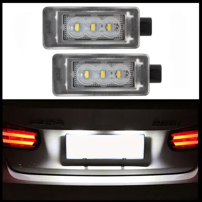 Produktbild von Kennzeichenbeleuchtung 2x LED Leuchten SMD für Peugeot 207 208 308 II 2008 CC