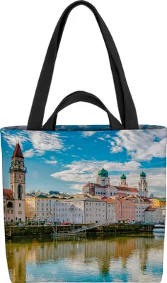 Produktbild von VOID Passau  Tasche 33x33x14cm,15l Einkaufs-Beutel Shopper Einkaufs-Tasche Bag